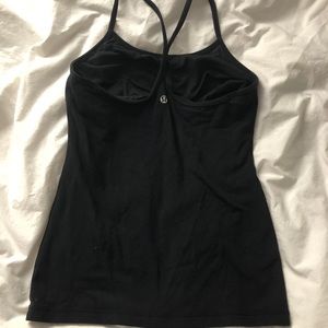 Black lululemon tank